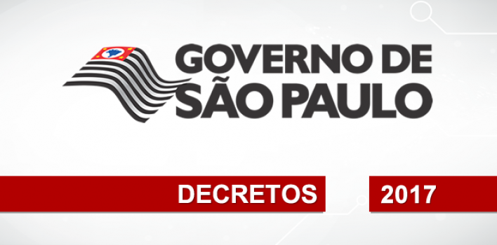 DECRETO 62.889, DE 20 DE OUTUBRO DE 2017