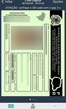 Aplicativo Carteira Digital de Trânsito ganha mais recursos